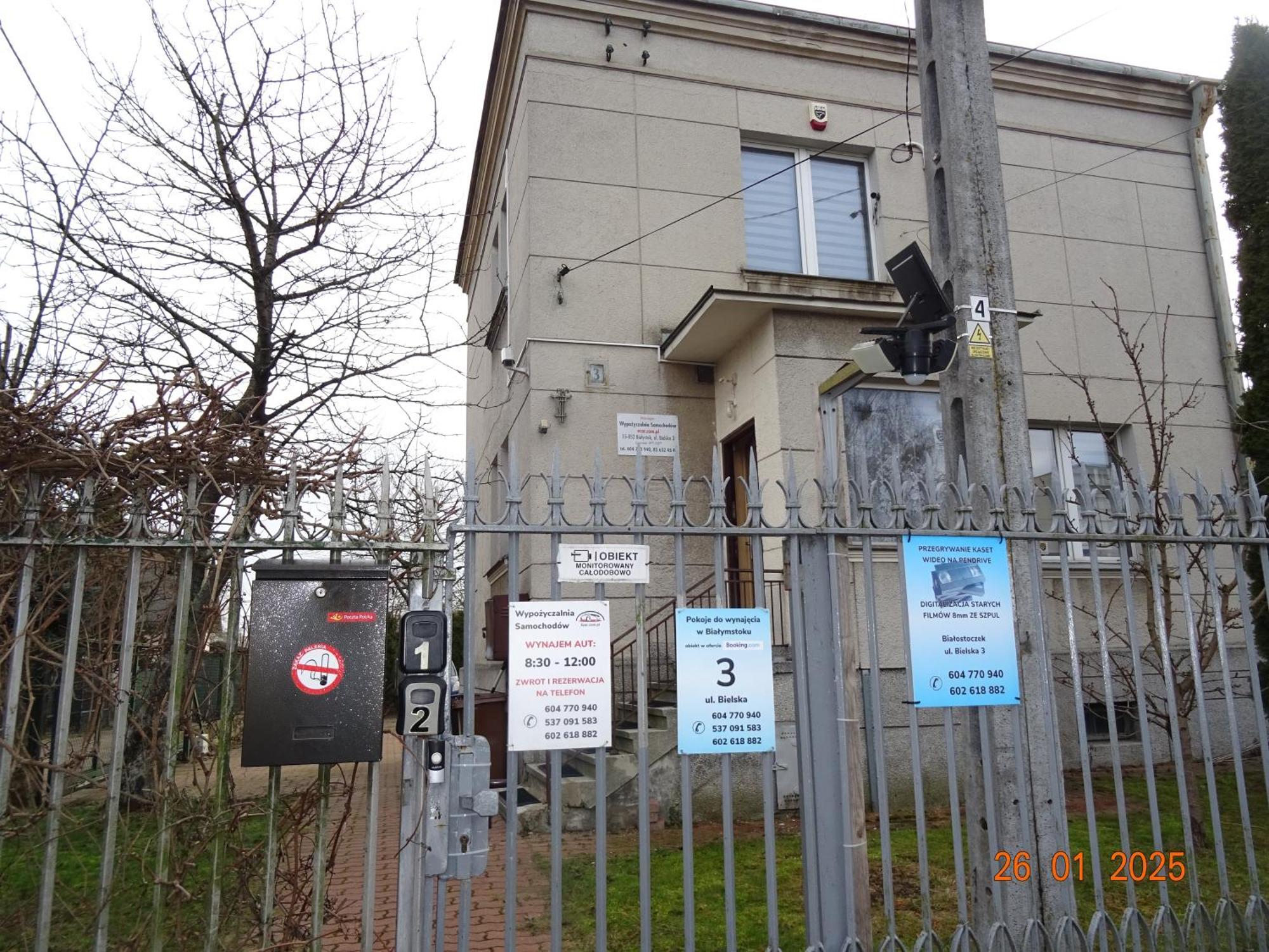 Pokoje Do Wynajecia W Centrum Bialegostoku Bialystok Exterior photo